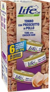 Life Pet Care Life Cat Karma Mokra dla Kota Tuńczyk Szynka 6x50g 1