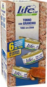 Life Pet Care Life Cat Karma Dla Kota Tuńczyk Krab 6x50g 1