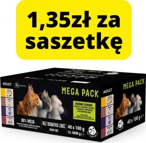 Pet Republic PetRepublic karma mokra dla kota kawałki w delikatnym sosie 40x100g 2