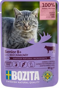 Bozita Cat Senior 8+ wołowina 85g 1