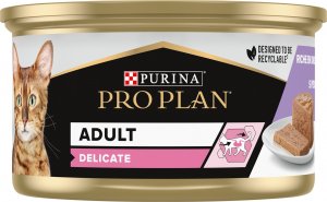 PURINA NESTLE PURINA Pro Plan Delicate Mus z Indykiem - mokra karma dla kota - 85 g 1