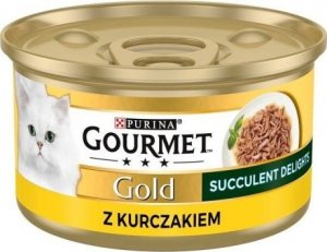 PURINA NESTLE PURINA Gourmet Gold Succulent Delights Kurczak - mokra karma dla kota - 85g 1