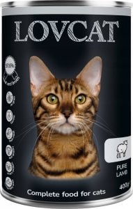 LOVCAT Lovcat Pure Lamb puszka 400g 1