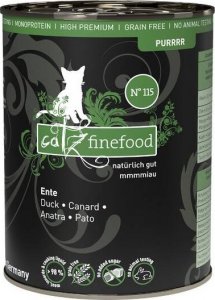 Catz Finefood Catz Finefood Monoprotein Karma Dla Kota Kaczka 400g 1