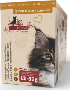 Catz Finefood Catz Finefood Karma Dla Kociąt Mix Saszetki 12x85g 3