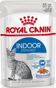 Royal Canin Royal Canin Indoor Sterilised Żel Karma Mokra Dla Kota 85g 1