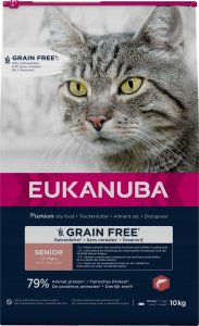 EUKANUBA Eukanuba Euk Cat Senior Grainfree Salmon 10 kg 1