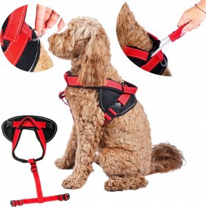 Patento Pet Szelki Bezuciskowe Komfortowe dla Psa Jockey Odblask M 2