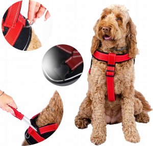 Patento Pet Szelki Bezuciskowe Komfortowe dla Psa Jockey Odblask M 3