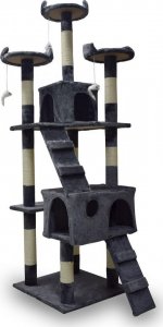 Animel Drapak drzewko Legowisko Wieża dla Kota 170cm Ciemnoszary 1
