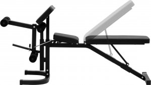 Ławka ławeczka treningowa skośna nachylenie 90-180 stopni do 100 kg Ławka ławeczka treningowa skośna nachylenie 90-180 stopni do 100 kg 6