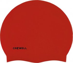 Crowell Czepek pływacki silikonowy Crowell Mono Breeze kol.9 czerwony 1