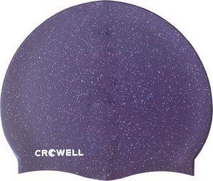 Crowell Czepek pływacki silikonowy Crowell Recycling Pearl fioletowy kol.4 1
