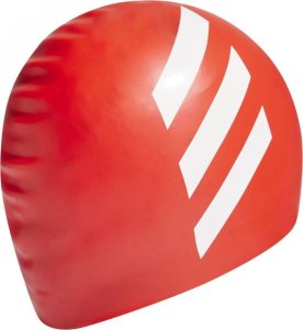 Adidas Czepek pływacki dla dzieci adidas 3-Stripes Silicone pomarańczowy HE5081 2