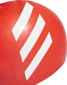 Adidas Czepek pływacki dla dzieci adidas 3-Stripes Silicone pomarańczowy HE5081 4