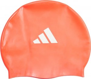 Adidas Czepek pływacki dla dzieci adidas 3-Stripes pomarańczowy IM1043 1