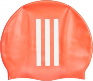 Adidas Czepek pływacki dla dzieci adidas 3-Stripes pomarańczowy IM1043 2