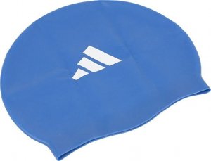 Adidas Czepek pływacki dla dzieci adidas 3-Stripes Swim niebieski IA8304 3