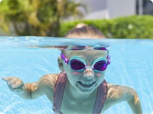 Bestway Okularki do pływania dla dzieci filetowe Bestway 21002 2