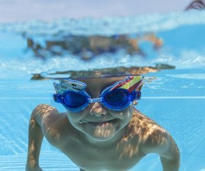 Bestway Bestway 21080 Okulary do pływania AquaPals Rekin 9