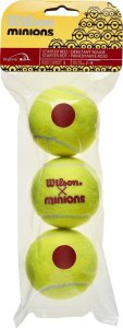 Wilson PIŁKA TENIS ZIEMNY WILSON STARTER RED MINIONS 3SZT ITF 1