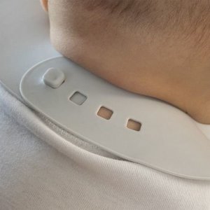 BabyOno 835/04 ŚLINIAK KIESZONKA REGULOWANE ZAPIĘCIE RÓŻOWY 2