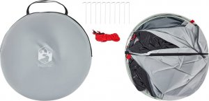 vidaXL vidaXL Namiot plażowy typu pop-up, szary, wodoszczelny 9