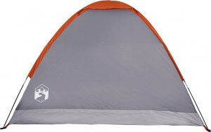 vidaXL vidaXL Namiot turystyczny, 2-os., szaro-pomarańczowy, wodoszczelny 8