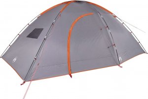 vidaXL Namiot turystyczny, 8-os., pomarańczowy, wodoszczelny 4