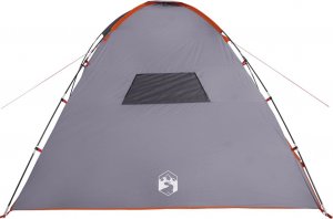 vidaXL Namiot turystyczny, 8-os., pomarańczowy, wodoszczelny 8