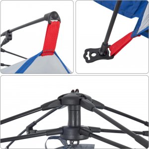 vidaXL vidaXL Namiot plażowy, lazurowy, szybko rozkładany, wodoszczelny 10