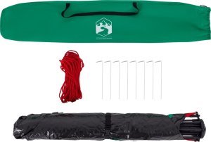 vidaXL vidaXL Namiot plażowy, 2-os., zielony, wodoszczelny 10