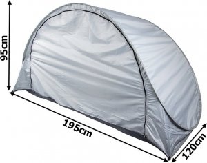 Verk Namiot plażowy na plażę parawan ochrona uv duży ogrodowy samorozkładający Namiot plażowy na plażę parawan ochrona uv duży ogrodowy samorozkładający 3