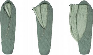 Jack Wolfskin Jack Wolfskin Athmos Down +5, 195cm Sleeping Bag 3007961-4151 Zielone One size 2