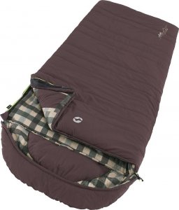 Outwell Śpiwór syntetyczny Outwell Camper Supreme (200 cm) - brown/brown Uniwersalny 1