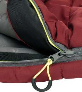 Outwell Śpiwór turystyczny Outwell Contour Lux (190 cm) - Prawy red/red Uniwersalny 6