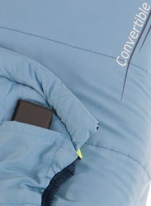 Outwell Śpiwór dziecięcy Outwell Convertible Junior (120-150 cm) - ice/navy Uniwersalny 6