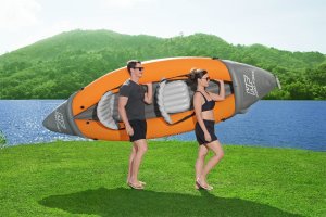 Bestway Nadmuchiwany kajak Hydro-Force Rapid x2 z akcesoriami 8