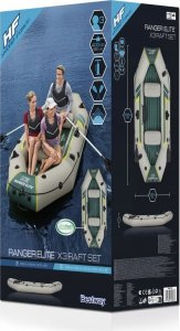 Bestway Dmuchany Ponton 3 Osobowy 295 x 130 x 46 cm 65160 24