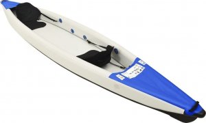 vidaXL Nadmuchiwany kajak, niebieski, 424x81x31 cm, poliester 2