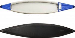 vidaXL Nadmuchiwany kajak, niebieski, 424x81x31 cm, poliester 4