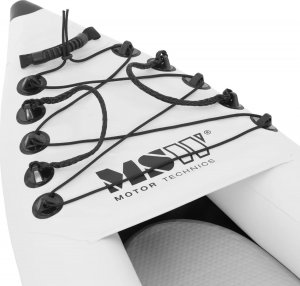 MSW Kajak dmuchany jednoosobowy z wiosłem siedziskiem - zestaw Kajak dmuchany jednoosobowy z wiosłem siedziskiem - zestaw 4