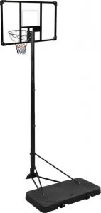 vidaXL Stojak do koszykówki z przezroczystą tablicą, 256-361 cm 2