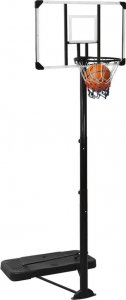 vidaXL Stojak do koszykówki z przezroczystą tablicą, 256-361 cm 7