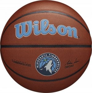 Wilson Wilson Team Alliance Minnesota Timberwolves Ball WTB3100XBMIN Brązowe 7 1