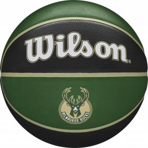 Wilson Wilson NBA Team Milwaukee Bucks Ball WTB1300XBMIL Zielone 7 1