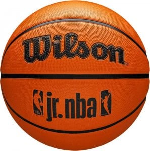 Wilson Piłka do koszykówki koszykowa Wilson JR NBA Fam Logo pomarańczowa WZ3013001XB5 5 1