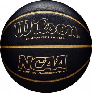 Wilson Piłka do koszykówki koszykowa Wilson NCAA Highlight 295 czarna WTB067519XB07 7 1