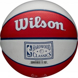 Wilson Wilson Team Retro Philadelphia 76ers Mini Ball WTB3200XBPHI białe 3 5