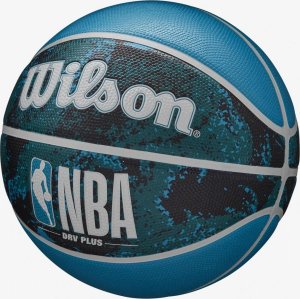 Wilson PIŁKA DO KOSZYKÓWKI WILSON NBA DRV PLUS VIBE WZ3012602XB7 R.7 czarno niebieska 2